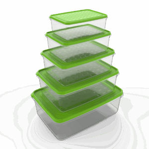 Frigo pravougaoni SET 1/5